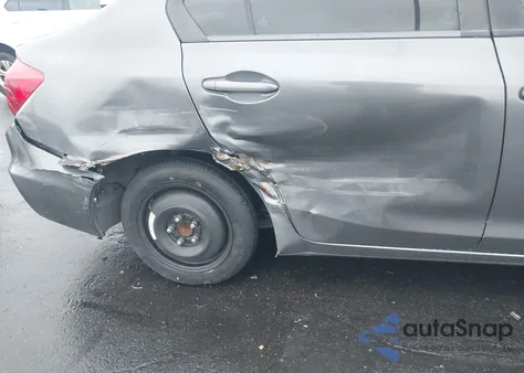 2012 Honda Civic Lx из США, поврежденный, VIN 2HGFB2F55CH304171